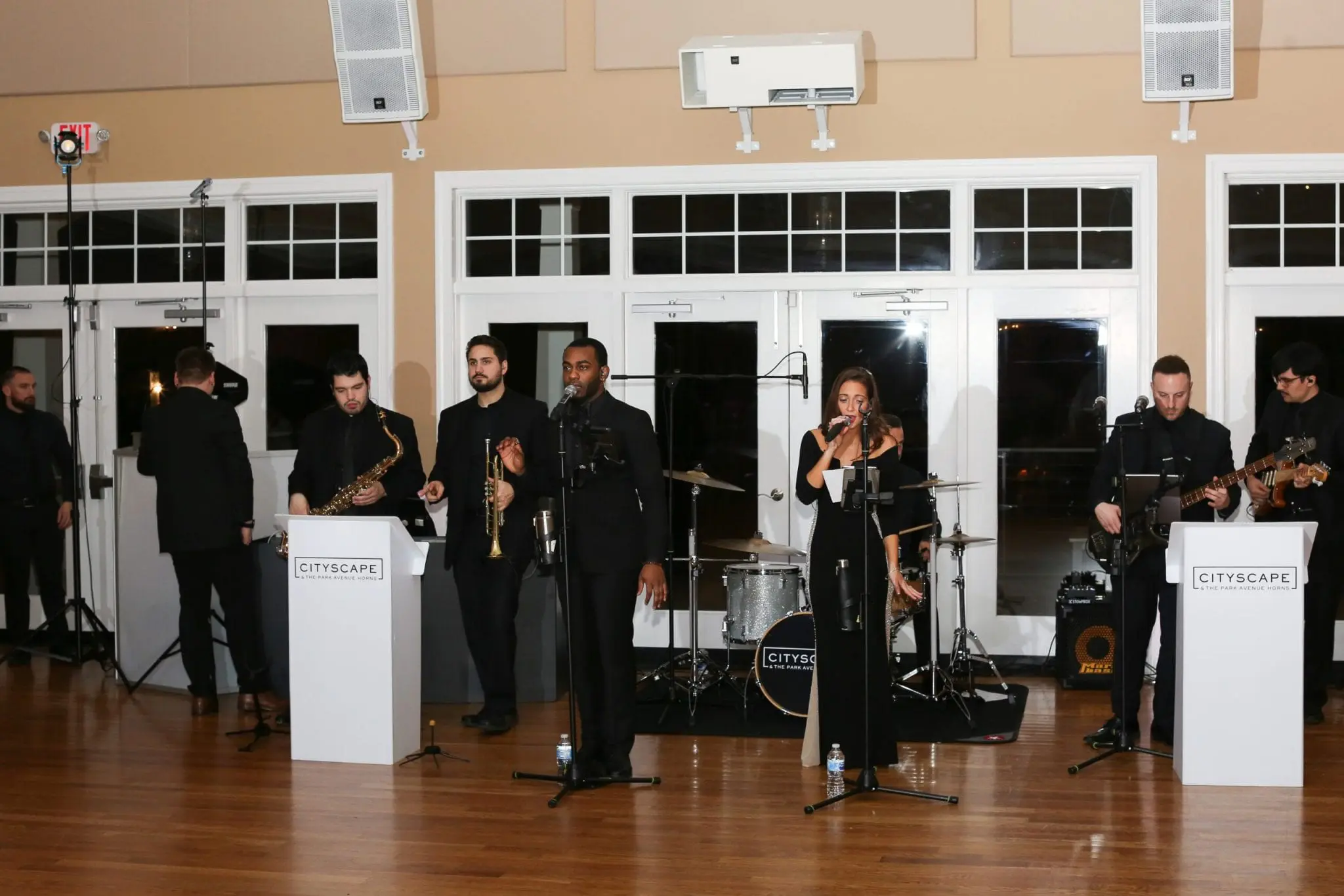 CityScape band performing at a wedding | Elegant Music Group - EMG