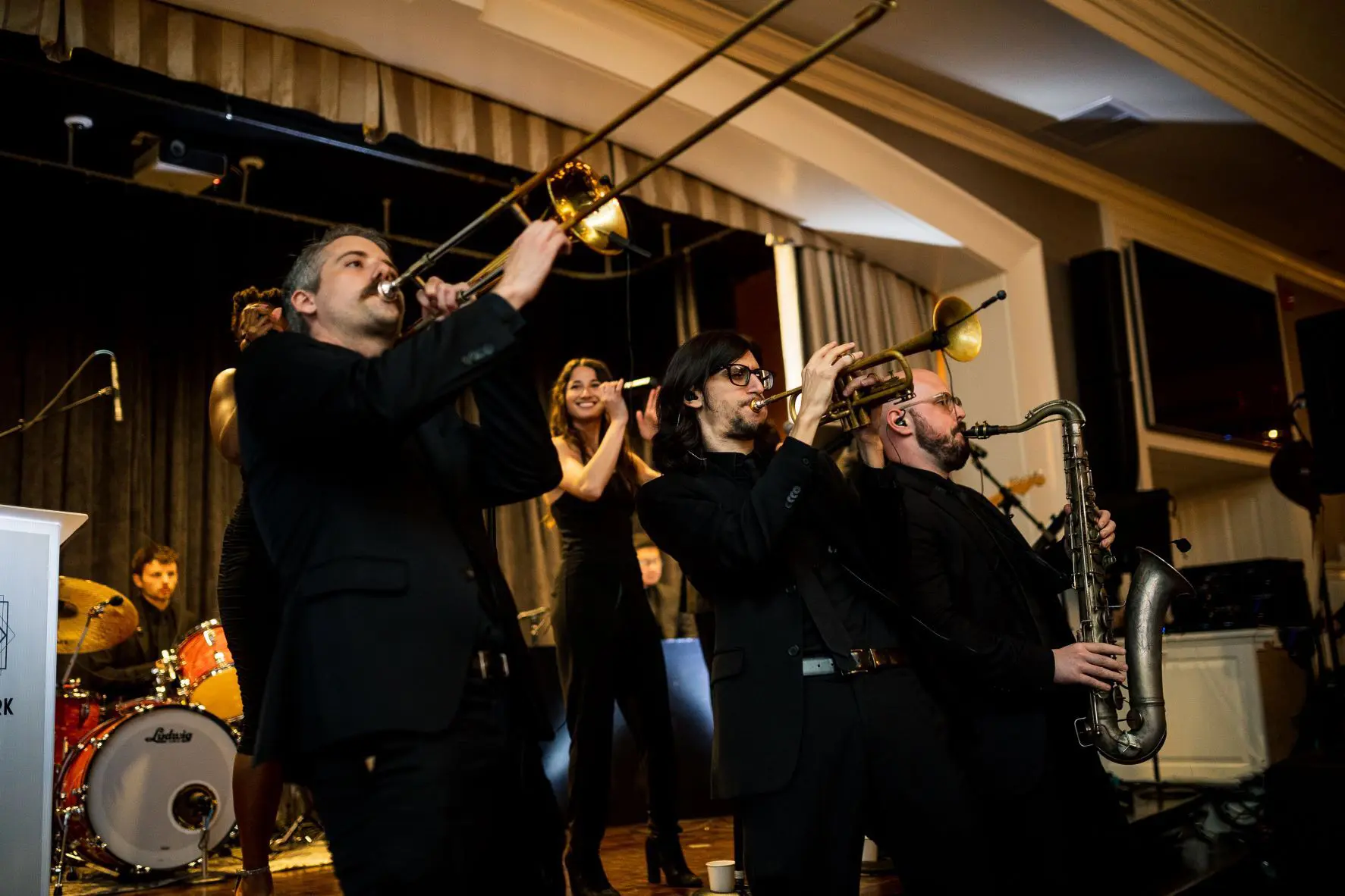 Hyde Park Band playing at a wedding | Elegant Music Group