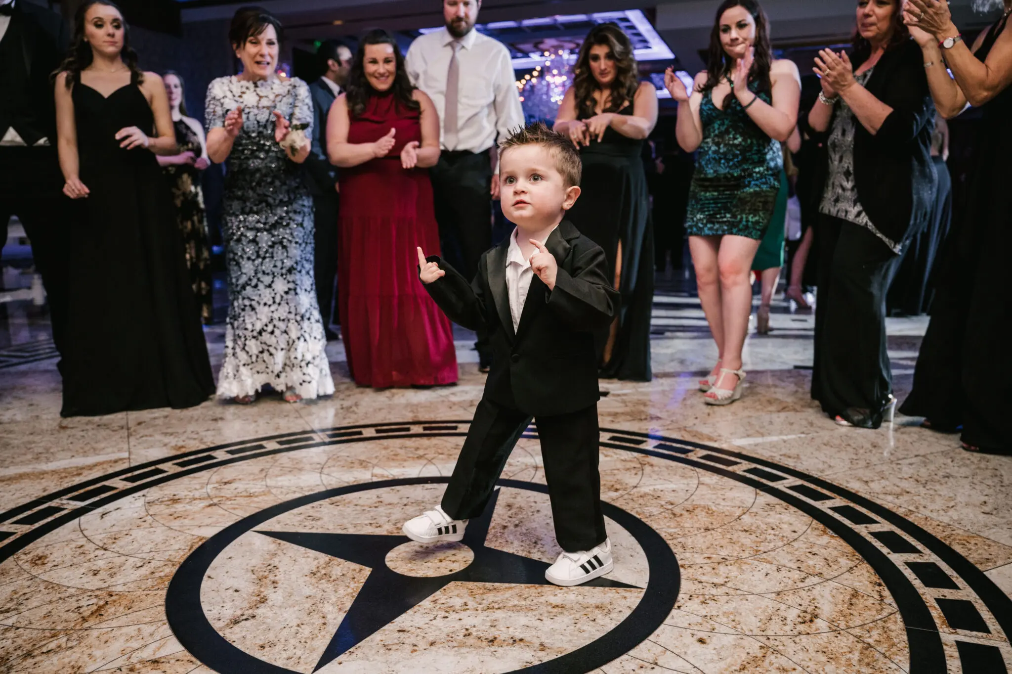 An Elegant Music Group Dance Floor at Seasons - Child Dancing | Elegant Music Group