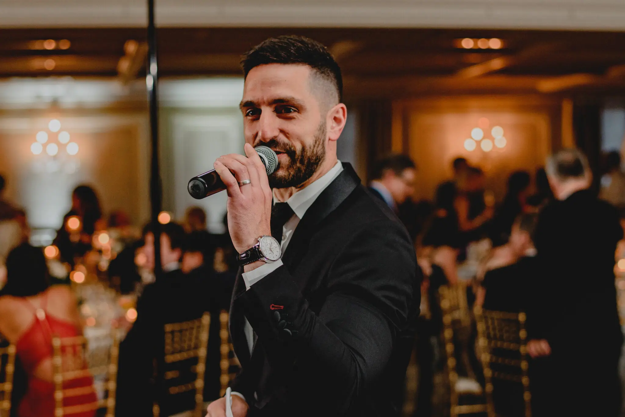 Executive Event Host, Tom Gambuzza, at The Park Savoy