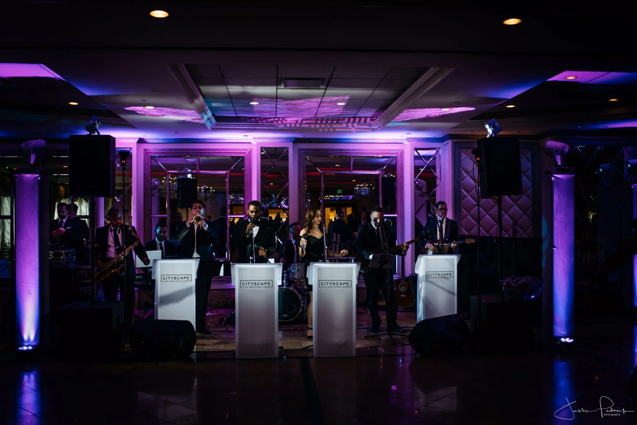 CityScape and the Park Avenue Horns performing