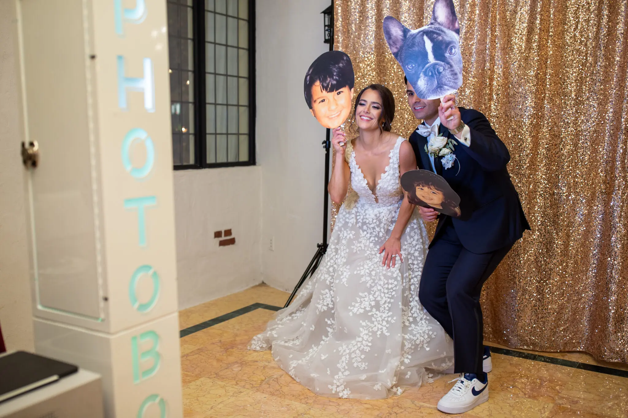 Photo booth at the Pleasantdale Chateau