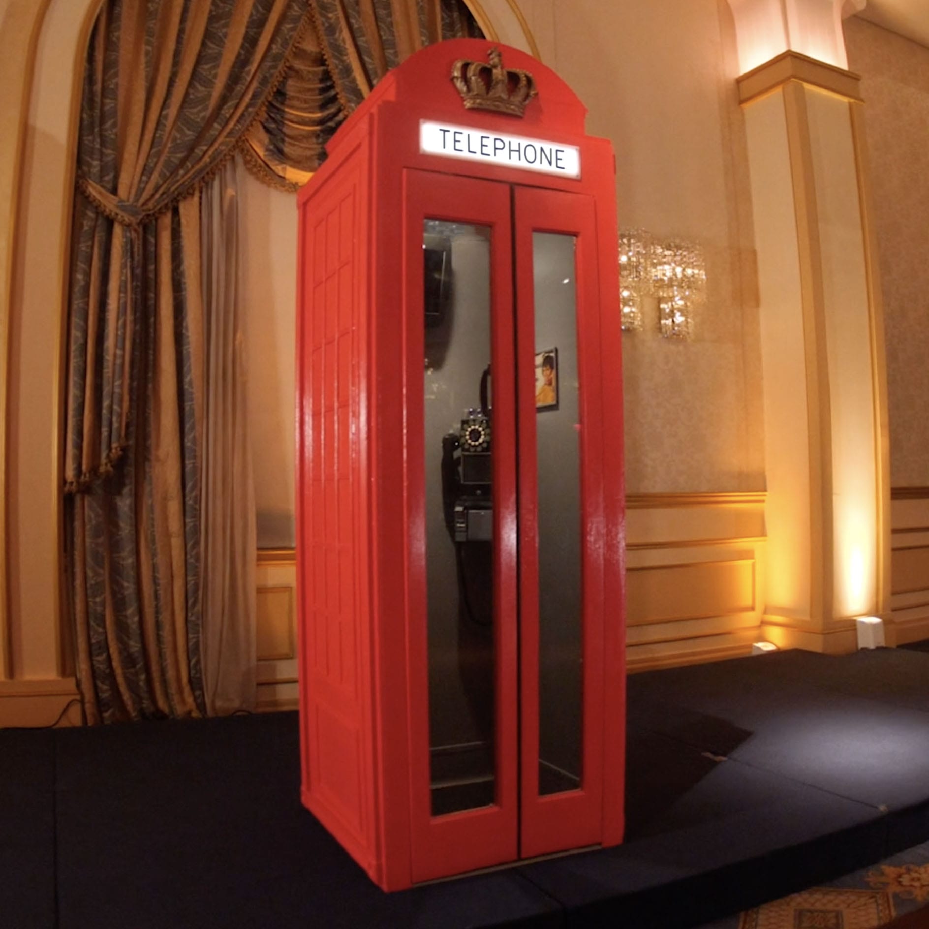 Our Newest Photo Booth: The Phone Booth | Elegant Music Group